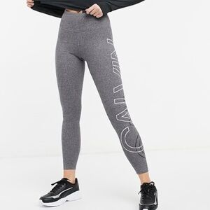 Calvin Klein Charcoal Women's Leggings